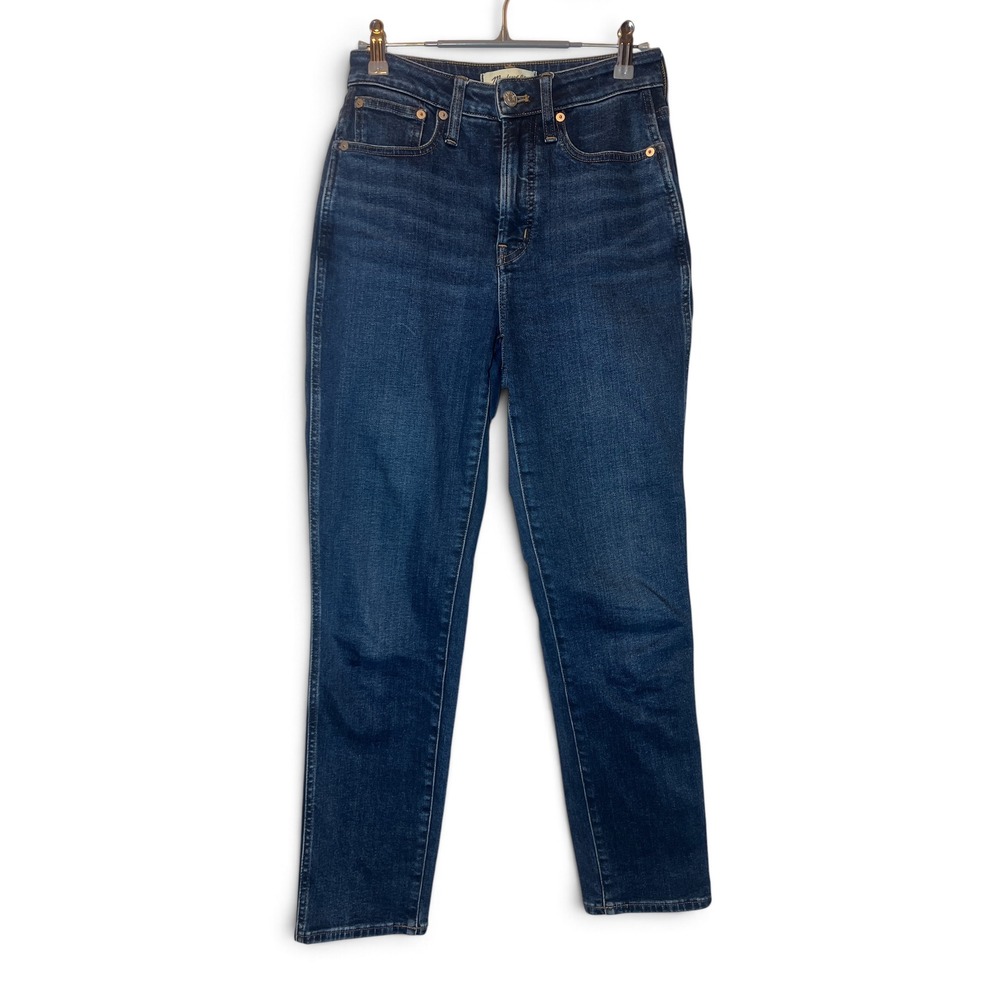 Madewell The Curvy Perfect Vintage Jean High Rise Dark Wash 25 CKP480352132